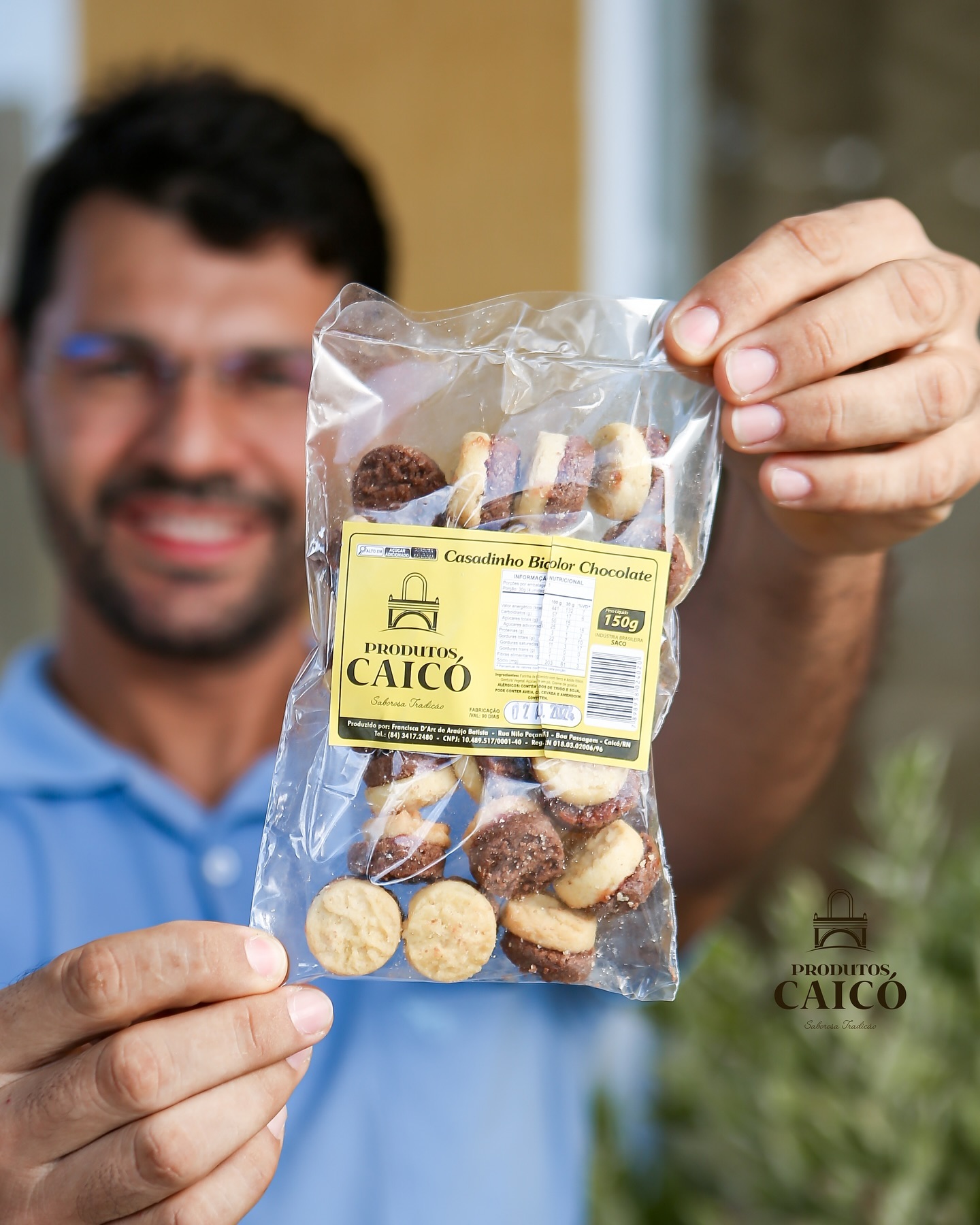 Casadinho Bicolor Chocolate Produtos Caicó
